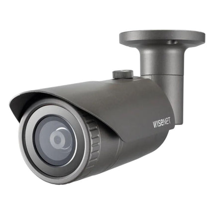 Hanwha Wisenet 5MP Bullet Camera, H.265, WDR, 30m IR, IP66, IK10, 6mm Fixed Lens - HAN-QNO-8030R