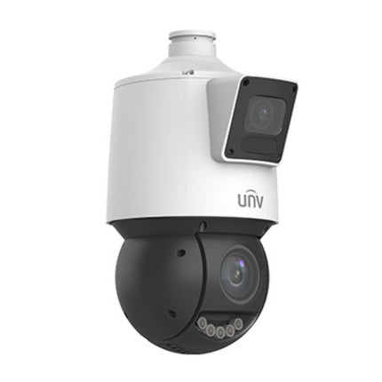 Uniview Security Camera: 4MP+4MP Lighthunter Dual-lens Network PTZ Camera - IPC94144SR-X25-F40C