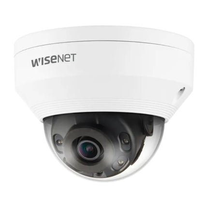 Hanwha Wisenet 4MP Outdoor Dome Camera, H.265, 30fps, 20m IR, IP66, 2.8mm - HAN-QNV-7012R