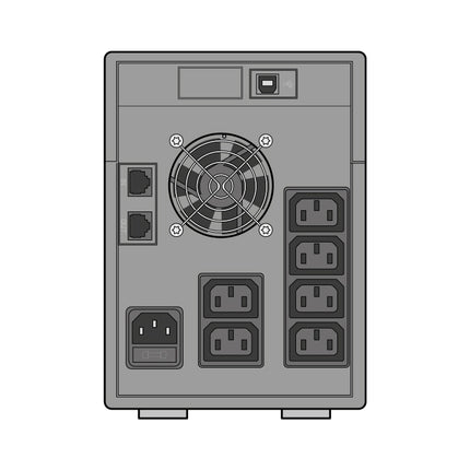 Socomec 1500VA Line-Interactive Tower UPS - 1050W (Pure Sinewave)