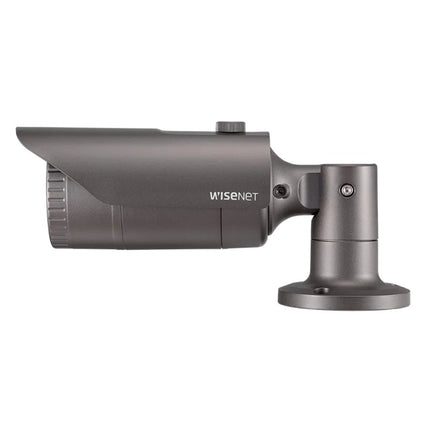 Hanwha Wisenet 4MP Outdoor Bullet Camera, H.265, 30fps, 25m IR, IP66, 4mm - HAN-QNO-7022R