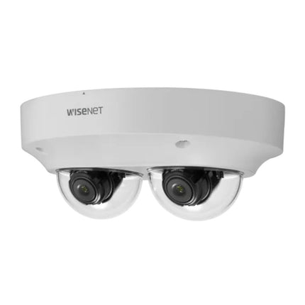 Hanwha Wisenet 2MP Outdoor Multi Directional Dual Sensor Camera, WDR, Body only - HAN-PNM-7002VD