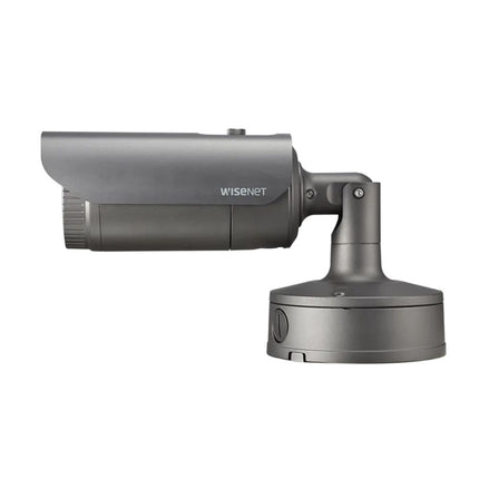 Hanwha Wisenet 6MP Outdoor Bullet Camera, H.265, 30fps, WDR, IR, IP67 2.8-8.4mm - HAN-XNO-8082R