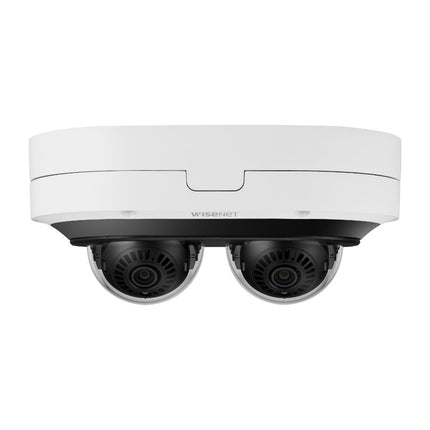 Hanwha Wisenet 2x 6MP Outdoor AI Multi Directional Camera, 2ch, 3.54-6.69mm - HAN-PNM-C12083RV