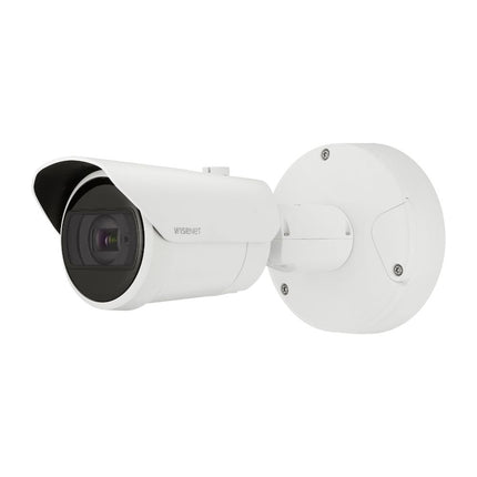 Hanwha Wisenet 2MP Outdoor Bullet Camera, H.265, 60fps, 40m IR, IK10, 2.8-12mm - HAN-XNO-C6083R