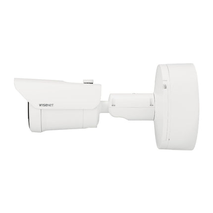 Hanwha Wisenet 2MP Outdoor Bullet Camera, H.265, 120fps, 50m IR, IK10, 2.8-12mm - HAN-XNO-6083R