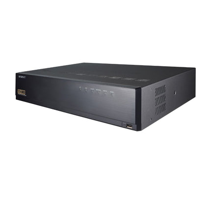 Hanwha Wisenet 64CH 4k NVR, P2P, 300Mbps, 12MP IPC max, no HDD (8 SATA 64TB max) - HAN-XRN-3010A