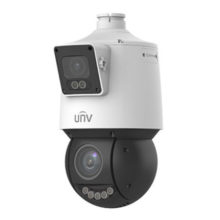 Uniview Security Camera: 4MP+4MP Lighthunter Dual-lens Network PTZ Camera - IPC94144SFW-X25-F40C