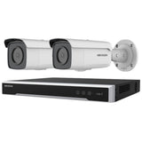 Hikvision Security Kit: 2x 6MP Bullet, Acusense, 4CH NVR, HDD - HK-I2