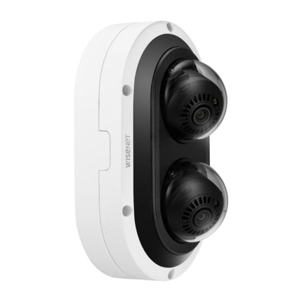 Hanwha Wisenet 2x 6MP Outdoor AI Multi Directional Camera, 2ch, 3.54-6.69mm - HAN-PNM-C12083RV