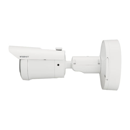 Hanwha Wisenet 4MP Outdoor Bullet Camera, H.265, 60fps, 40m IR, IK10, 2.8-10mm - HAN-XNO-C7083R