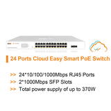 Wi-Tek WI-PCES326GF V2 Cloud Easy Smart 24 Ports PoE Switch