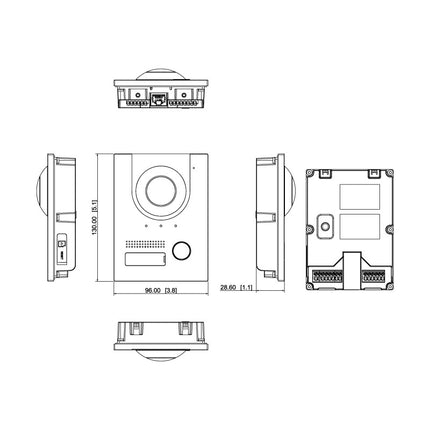 VIP Vision Residential PoE IP Intercom Door Station