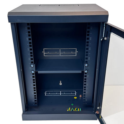 VIP Vision 10'' 9RU 250mm Pre-assembled Wall-Mount Data Cabinet