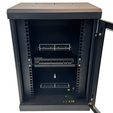 VIP Vision 10'' 9RU 250mm Pre-assembled Wall-Mount Data Cabinet