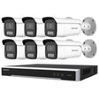 Hikvision Security Kit: 6x 8MP Bullet, Acusense, Liveguard, 4CH NVR, HDD - HK-W6