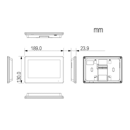 VIP Vision VIP Vision | 2-Wire H-Series WiFi Intercom Monitor