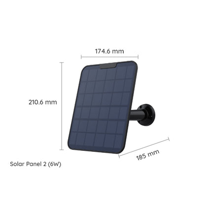 Watchguard Reolink Solar Panel 6W Black