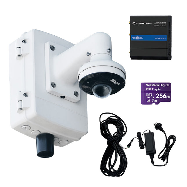 VIP Vision 12VDC 4G CCTV Surveillance Camera for Private Poles