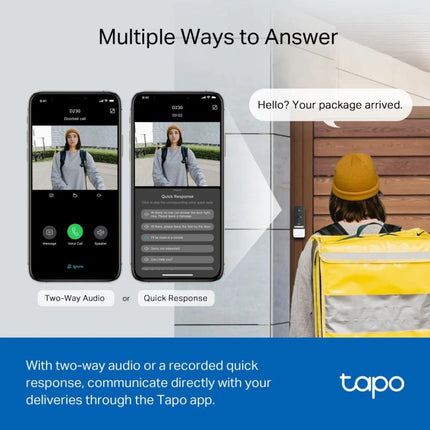 TAPO Smart Wi-fi Video Doorbell - TAPO D230S1