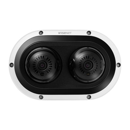 Hanwha Wisenet 2x 2MP Outdoor AI Multi Directional Camera, 2ch, 3-6mm - HAN-PNM-C7083RVD