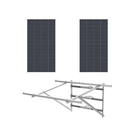 Dahua KIT_2XDH-PFM371-M275_1XDH-PFM376-G 2 Solar Panel Kit Totalling 550W