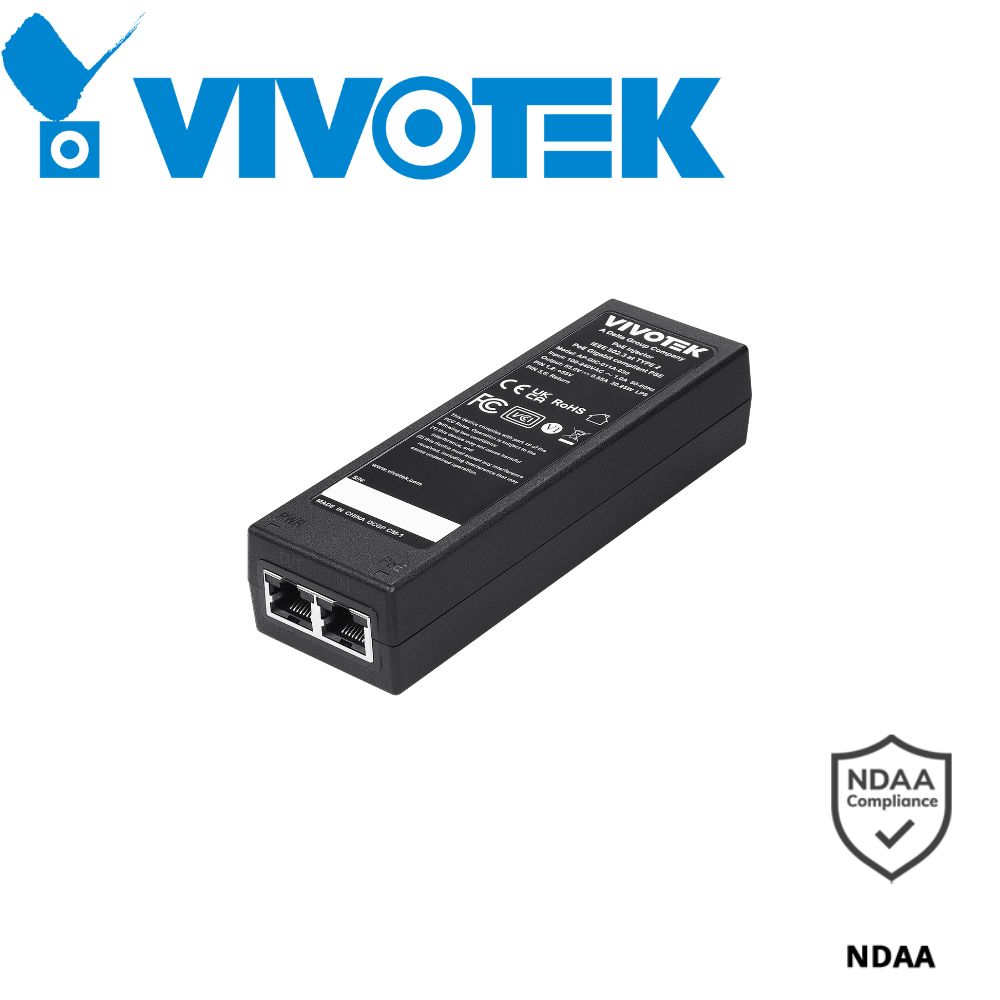 VIVOTEK 30W PoE Injector - AP-GIC-011A-030