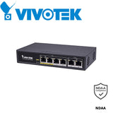 VIVOTEK 4-Port PoE Switch - AW-FET-060C-065