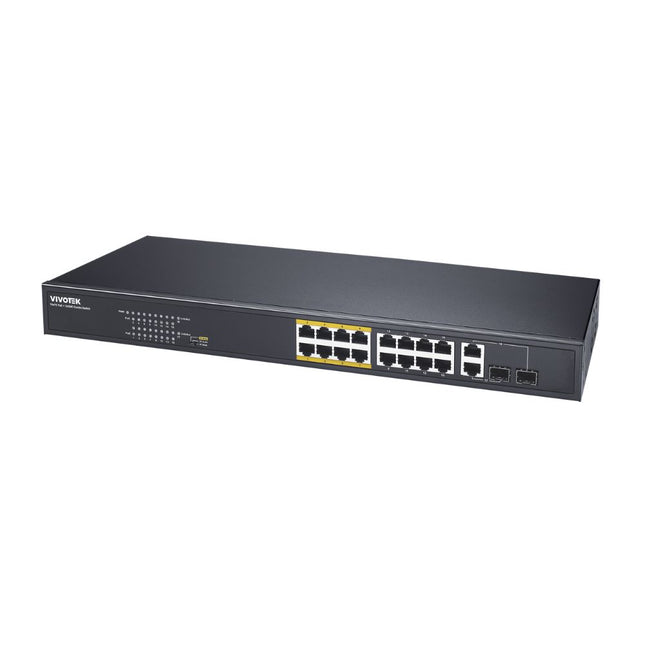 Vivotek 16-Port PoE Switch - AW-FGT-180F-250