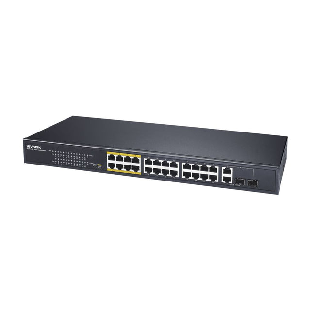 Vivotek 24-Port PoE Switch - AW-FGT-260F-380