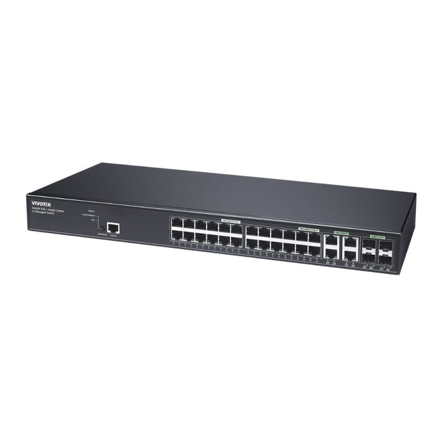 Vivotek 24-Port PoE Switch - AW-GEV-288A-370