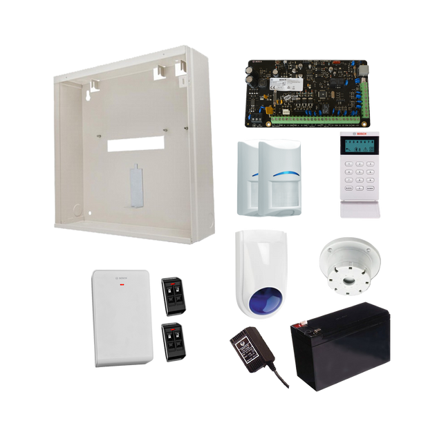 Bosch BOSCH2731 Kit S3K-LCD-Wpi-2 Solution 3000 with B810 2 W/Less PIR + 2 RFKF-Fb + Icon Codepad+Bosch7015