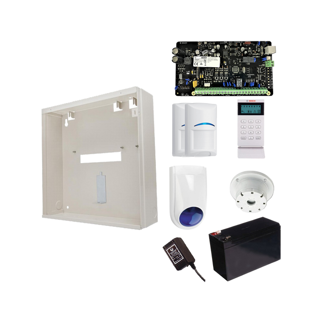 Bosch BOSCH3401 Kit S2K-LCD-PIR-2 Solution 2000 Metal Enclosure with 2 PIR + Icon Codepad + Bosch7015