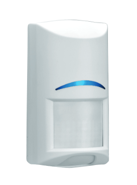 Bosch BOSRFPR-12 Radion Series Wireless Pet Friendly PIR White Pet up to 13Kg 12X12m Detection Area Plastic Wall Mount 2.1~2.7m Mount Height 433Mhz 1Xcr123A Batt (3.3V) Suits RFRC-STR2/ Rf3212E/ B810