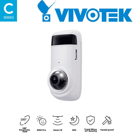 Vivotek C Series 5MP Panoramic  Camera - CC9381-HV