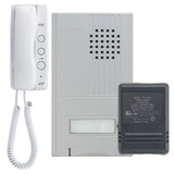 Aiphone Silver Door PHONE Set w / Power Supply - DA-1ASK