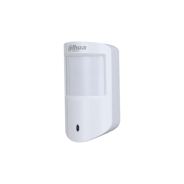 Dahua DAHI9969 Airshield Series Wireless PIR White Pet up to 18Kg 12m Detection Area Wall Mount 2.2m Mount Height 433Mhz 1Xcr123A Battery (3.3V) 0