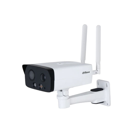 Dahua Security Camera: 4MP IR Fixed-focal Bullet WizSense 4G Network Camera - DH-IPC-HFW3441DG-AS-4G-EAU-B