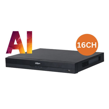 Dahua 16-Channel Network Video Recorder: 32MP, WizSense Series, Quick-Pick - DHI-NVR5216-16P-AI/ANZ