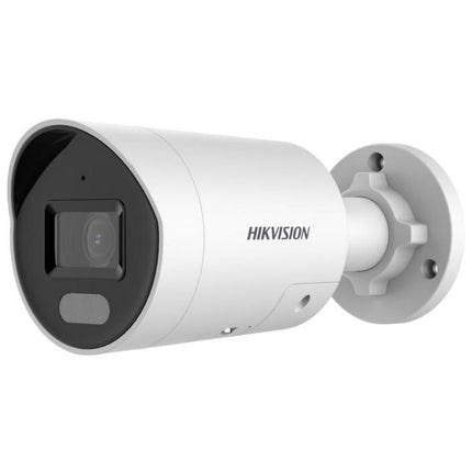 Hikvision DS-2CD2047G2-LU-SL-2.8 4MP ColorVU Mini Bullet, IP67, IR, Built-in Mic, Speaker, Strobe Light, 2.8mm (2047)