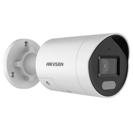 Hikvision DS-2CD2047G2-LU-SL-2.8 4MP ColorVU Mini Bullet, IP67, IR, Built-in Mic, Speaker, Strobe Light, 2.8mm (2047)