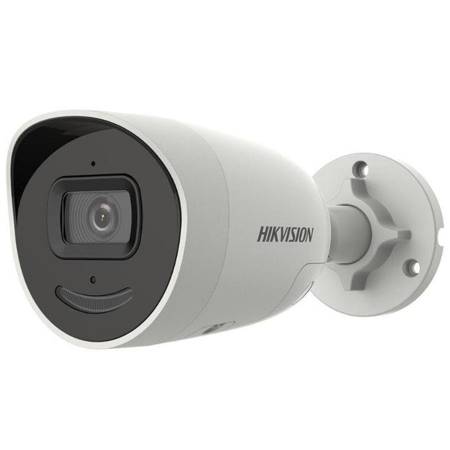 Hikvision DS-2CD2066G2-IU-SL-2 6MP AcuSense Mini Bullet, 30m IR, Built-in Mic, Strobe Light, 2.8mm (2066)