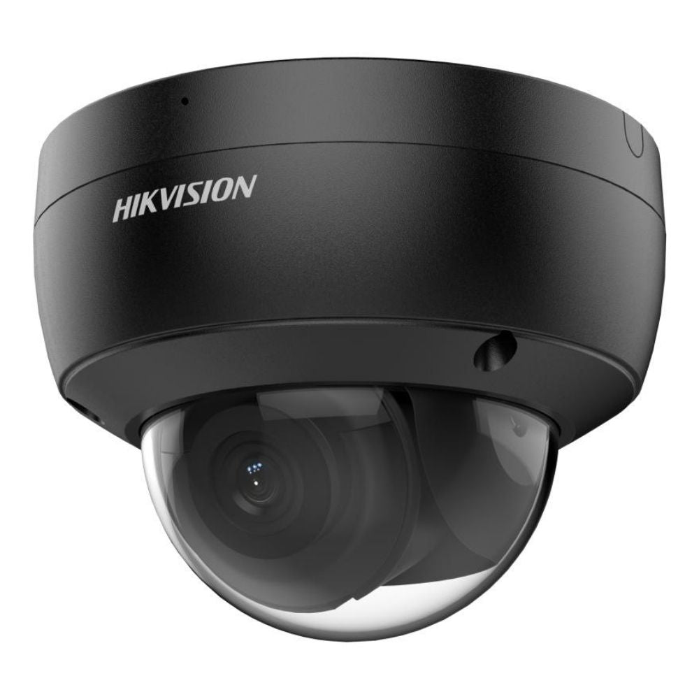 Hikvision DS-2CD2186G2-ISU-2-BLACK 8MP AcuSense Dome, Built-in Mic, 2.8mm, Black (2186)