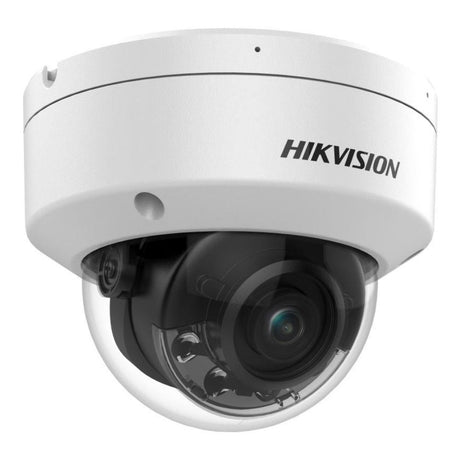 Hikvision DS-2CD2187G2H-LISU-2.8 DS-2CD2187G2H-LISU (2.8mm) (eF) Pro Series 8MP Smart Hybrid Light with ColorVu Fixed Mini Dome IP Camera, 2.8mm Fixed Focal Lens