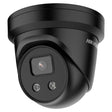 Hikvision DS-2CD2366G2-IU-2-BLACK 6MP AcuSense Turret, IP67, IR, Built-in Mic, 2.8mm, Black (2366)