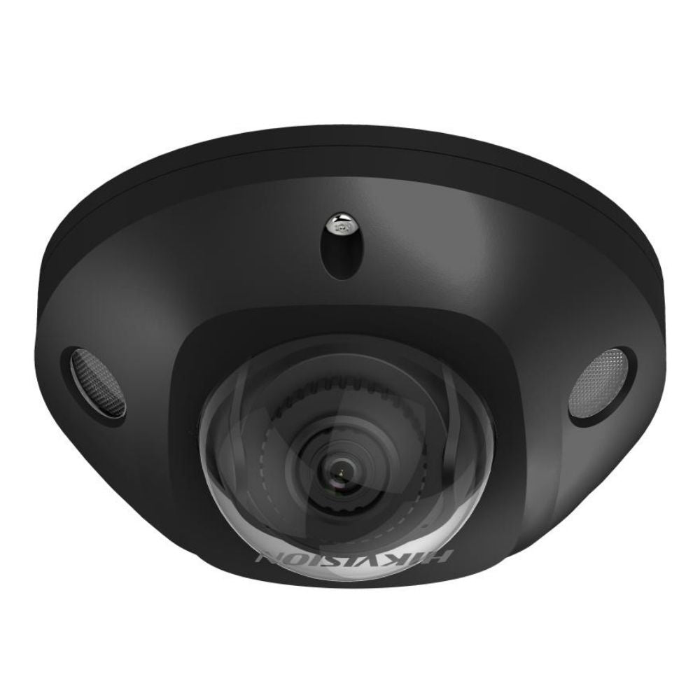 Hikvision DS-2CD2566G2-IS-2-BLACK 6MP AcuSense Mini Dome, Mic, IP67, IR, 2.8mm, Black (2566)