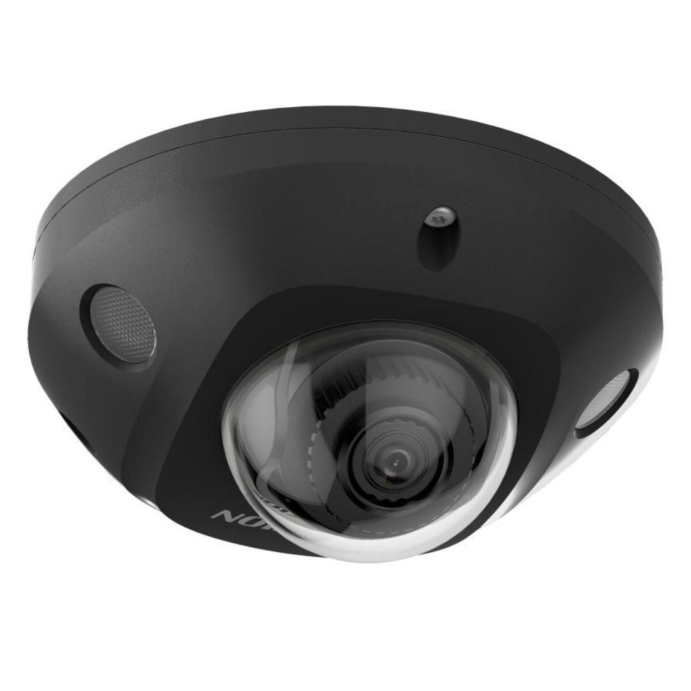 Hikvision DS-2CD2566G2-IS-2-BLACK 6MP AcuSense Mini Dome, Mic, IP67, IR, 2.8mm, Black (2566)