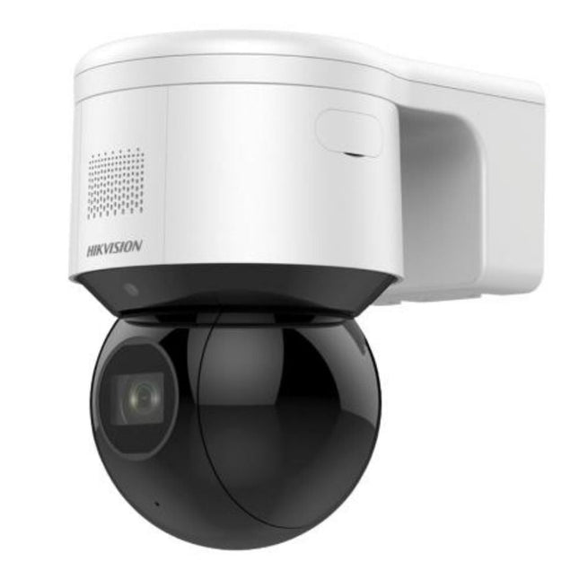 Hikvision DS-2DE3A404IWG-E 4MP 4x Zoom IR Mini PTZ Dome, Built-in Mic and Speaker, 50m IR, 4x Optical. 2.8-12mm Lens, IP66