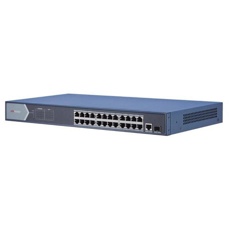 Hikvision DS-3E0526P-E Switch, L2, Unmanaged, 24 Gigabit PoE-Ports, 1 Gigabit SFP, 802.3at/af, PoE Power Budget 400w