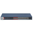 Hikvision DS-3E1326P-EI Switch 24 PoE-Ports, 2x Gigabit RJ45/SFP Uplinks, Smart Managed, 370W (3E1326P)